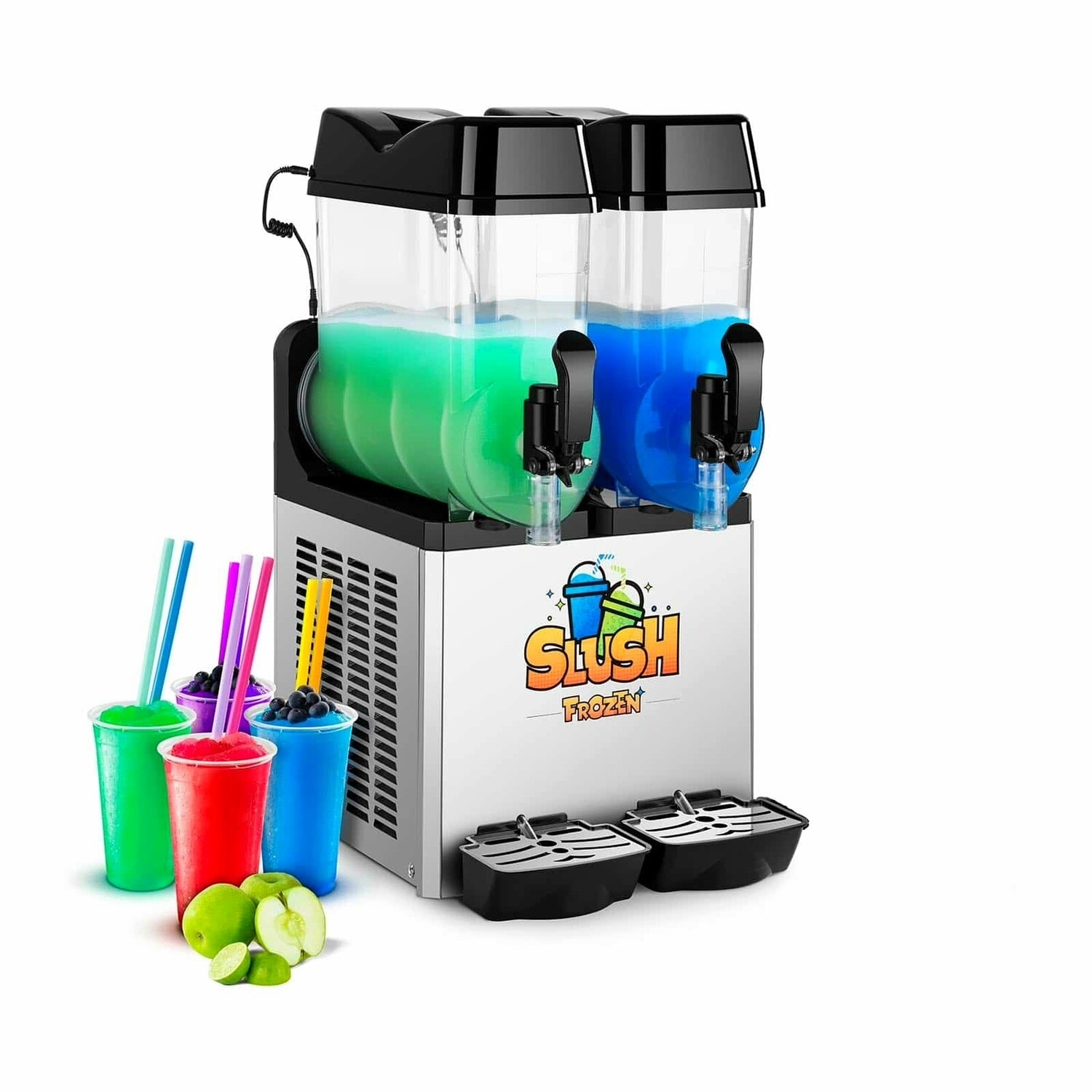Slush Eis Maschine 2 x 12 Liter