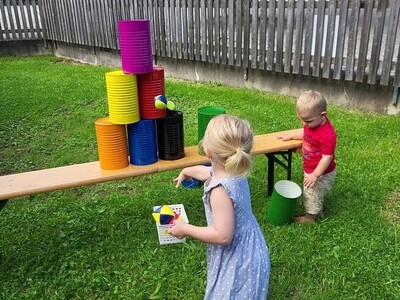 Dosenwerfen XXL