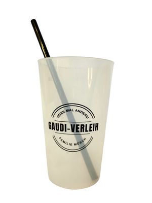 Mehrweg PP Becher 0,5 Liter