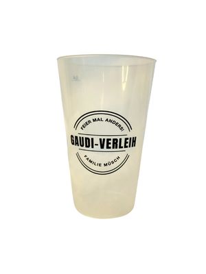 Mehrweg PP Becher 0,4 Liter