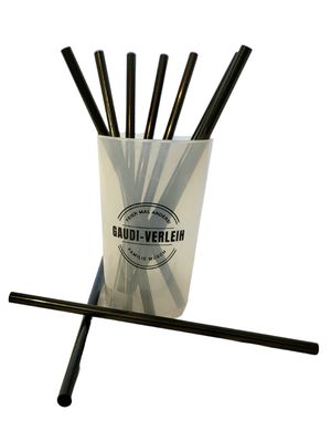 Strohhalme, Mehrwegplastik - 14 cm