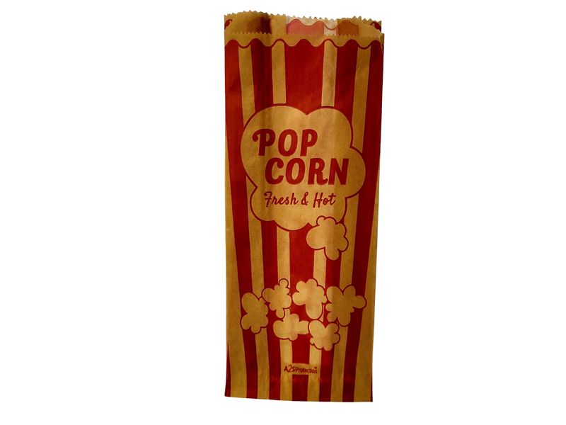 Popcorntüte im Retrolook für ca. 1 Liter Popcorn