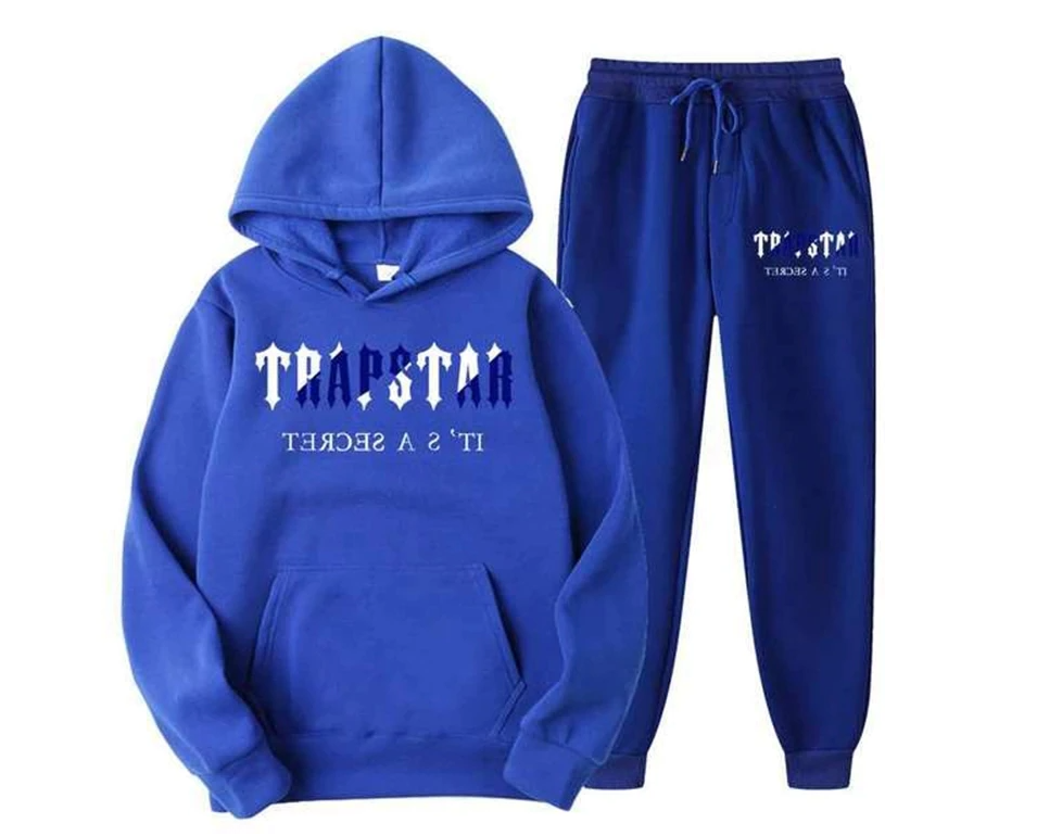 Felpa trapstar 2022 colorazione blu