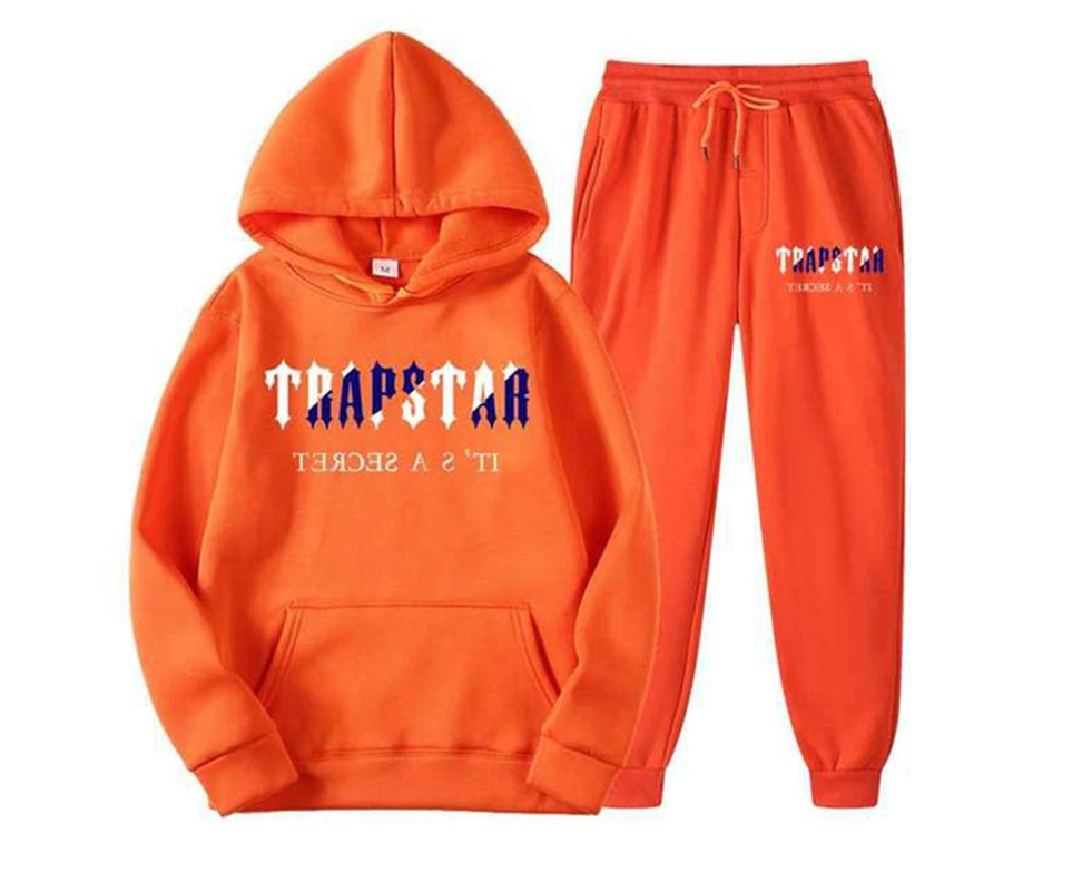 Felpa trapstar 2022 colorazione arancio