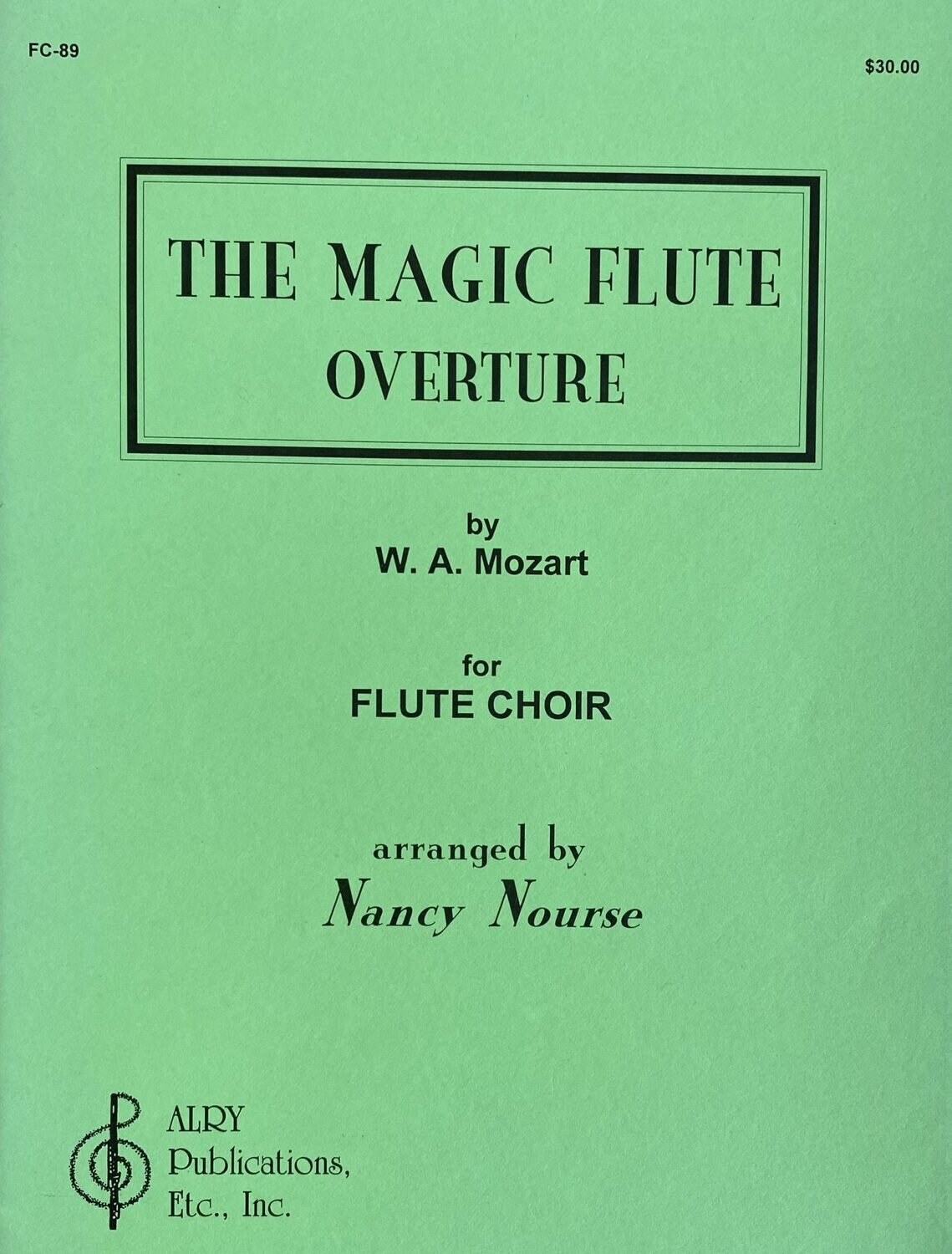 W.A. Mozart - "Die Zauberflöte" Ouvertüre für Flötenensemble