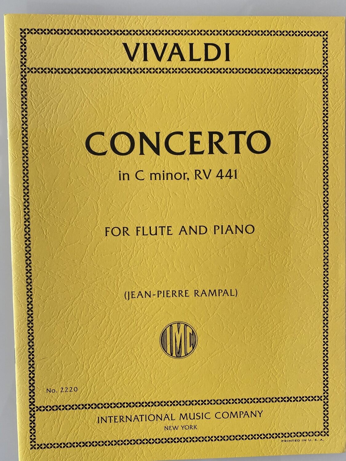 A. Vivaldi - Concerto in c-Moll, RV 441
