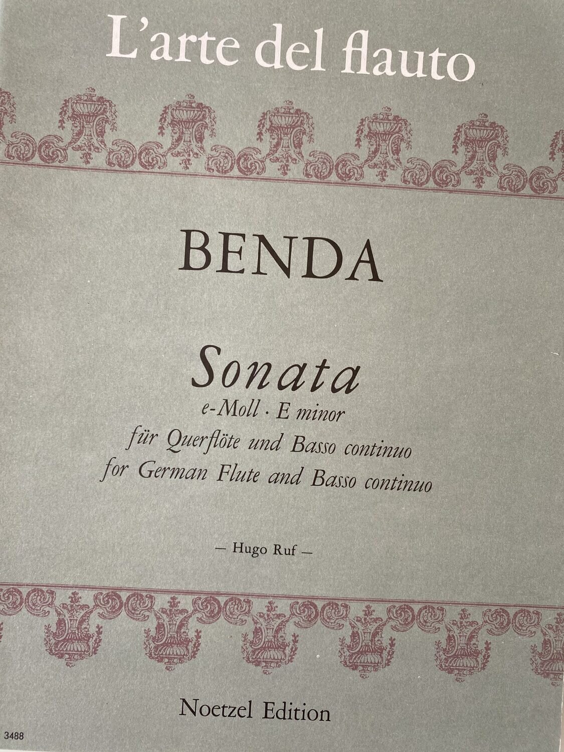 F. Benda - Sonata in e-Moll