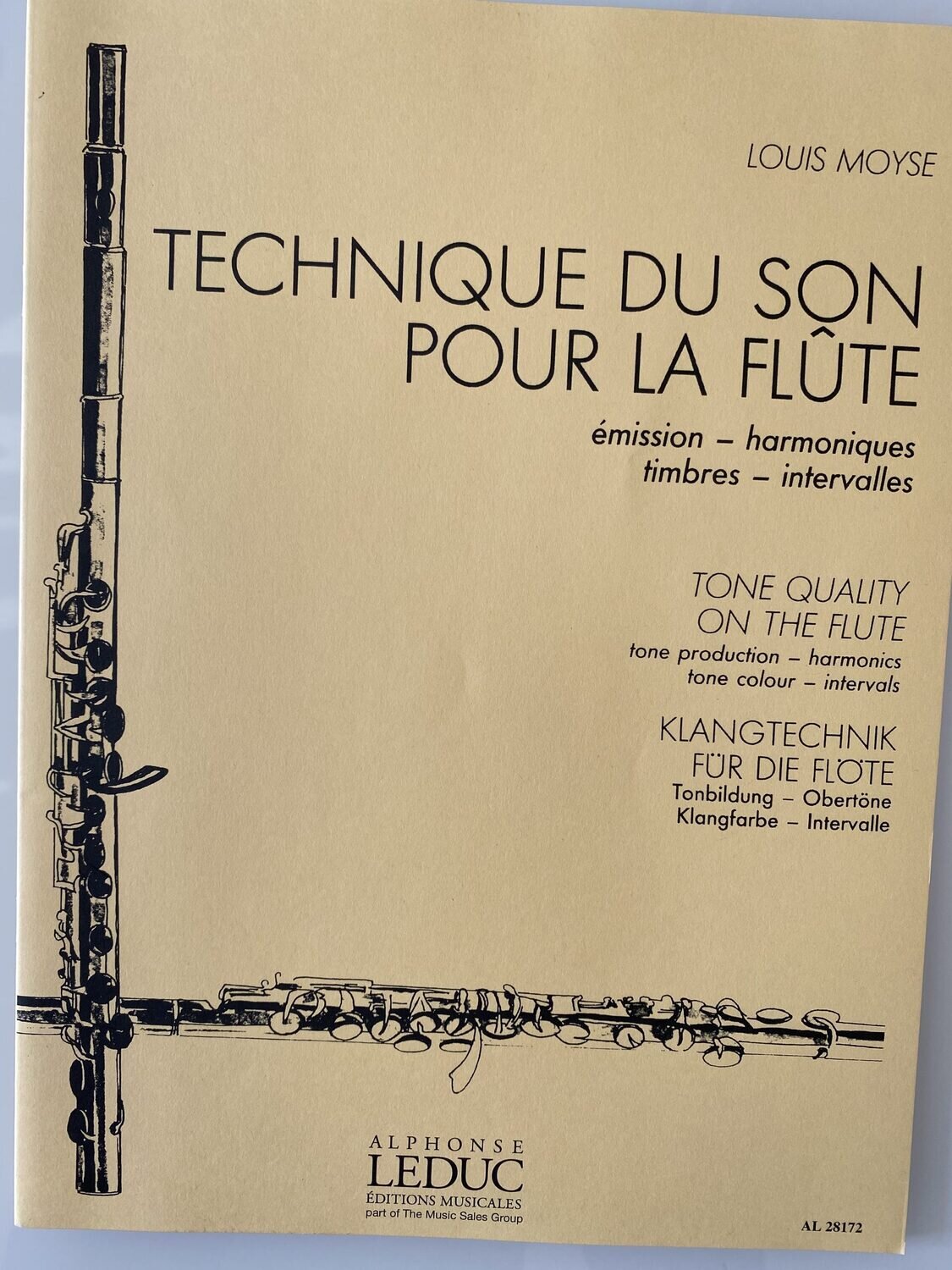 Louis Moyse - Klangtechnik für die Flöte