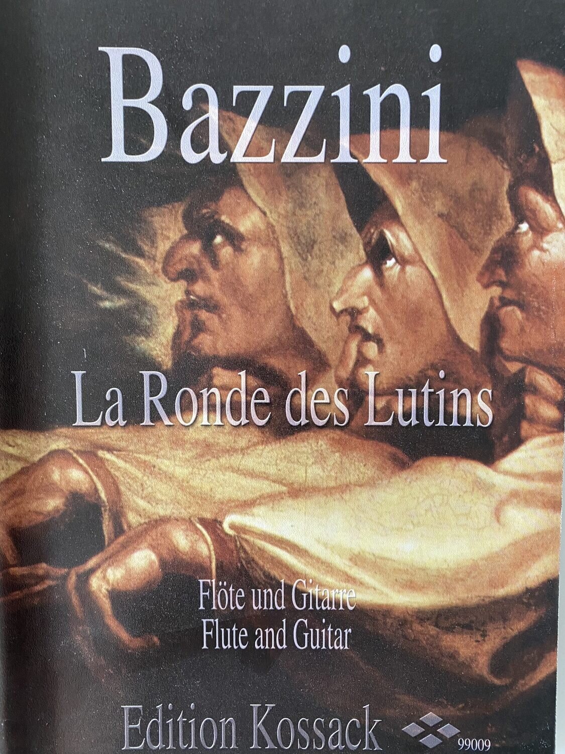 A. Bazzini - La Ronde des Lutins - Flöte und Gitarre