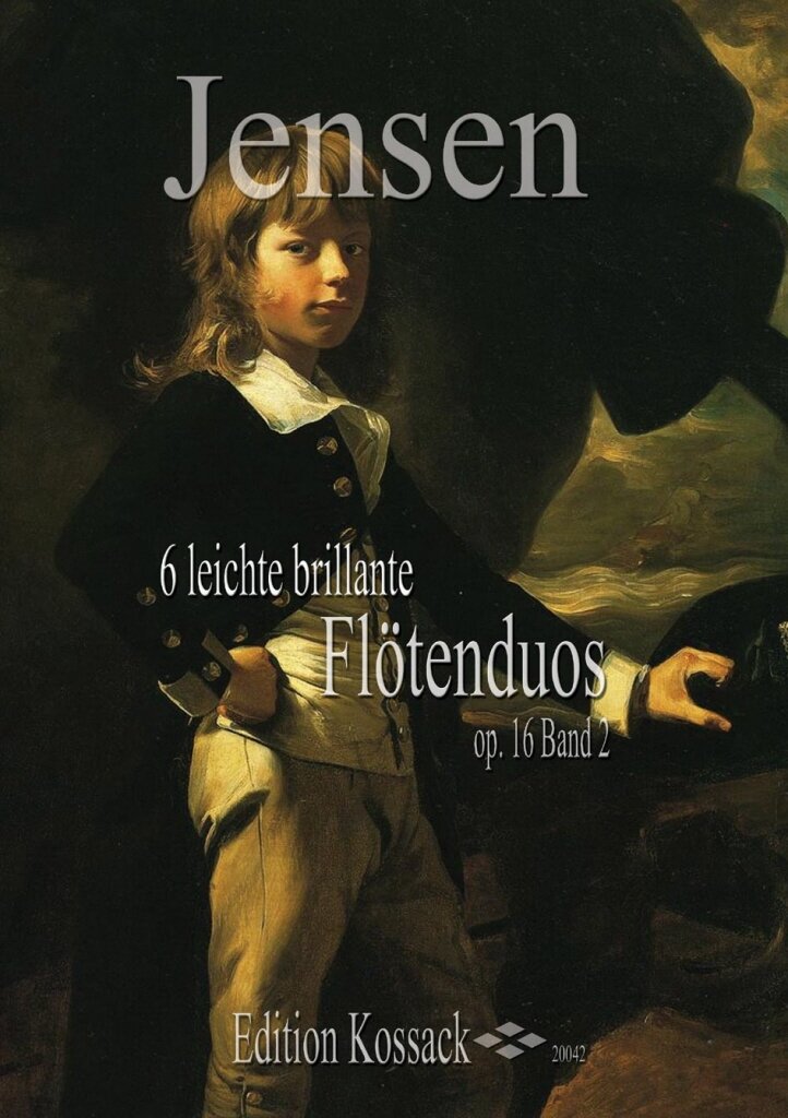N. P. Jensen - 6 leichte brillante Flötenduos op. 16 - Band 2