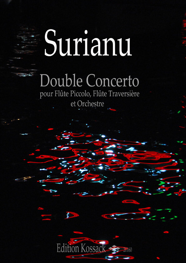 Horia Surianu - Doppelkonzert für Piccolo und Flöte (Klavierauszug)