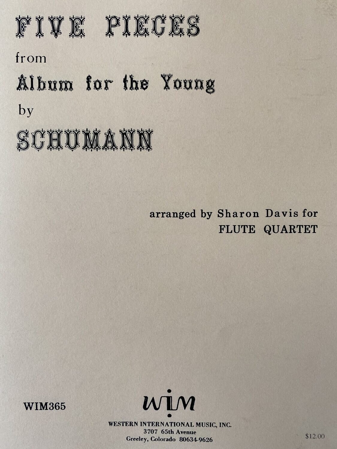 Robert Schumann - 5 Stücke aus "Album für die Jugend"