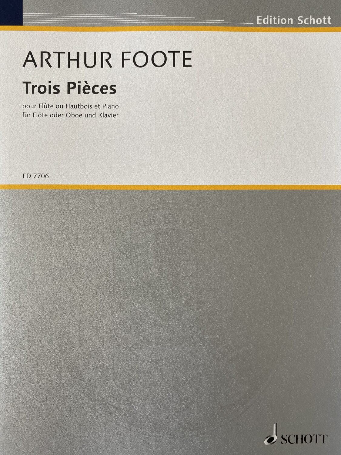 Arthur Foote - Trois Piéces - opus 31