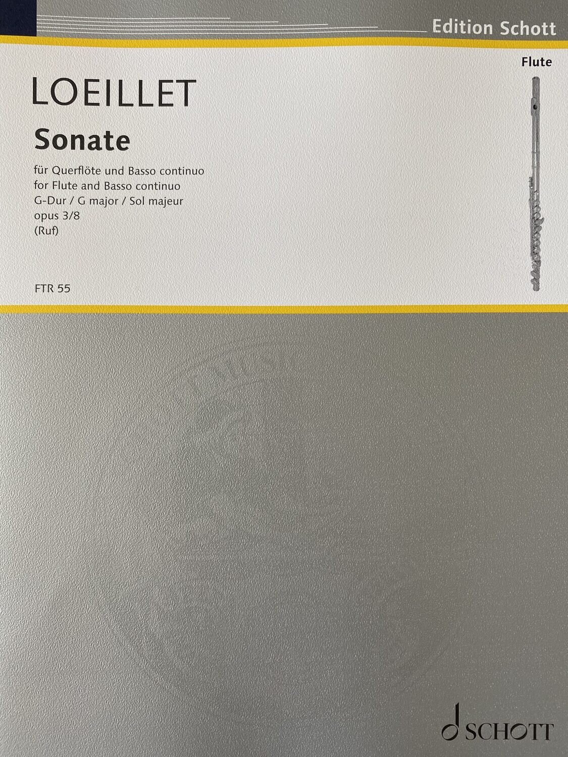 J.B. Loeillet - Sonate in G-Dur opus 3/8