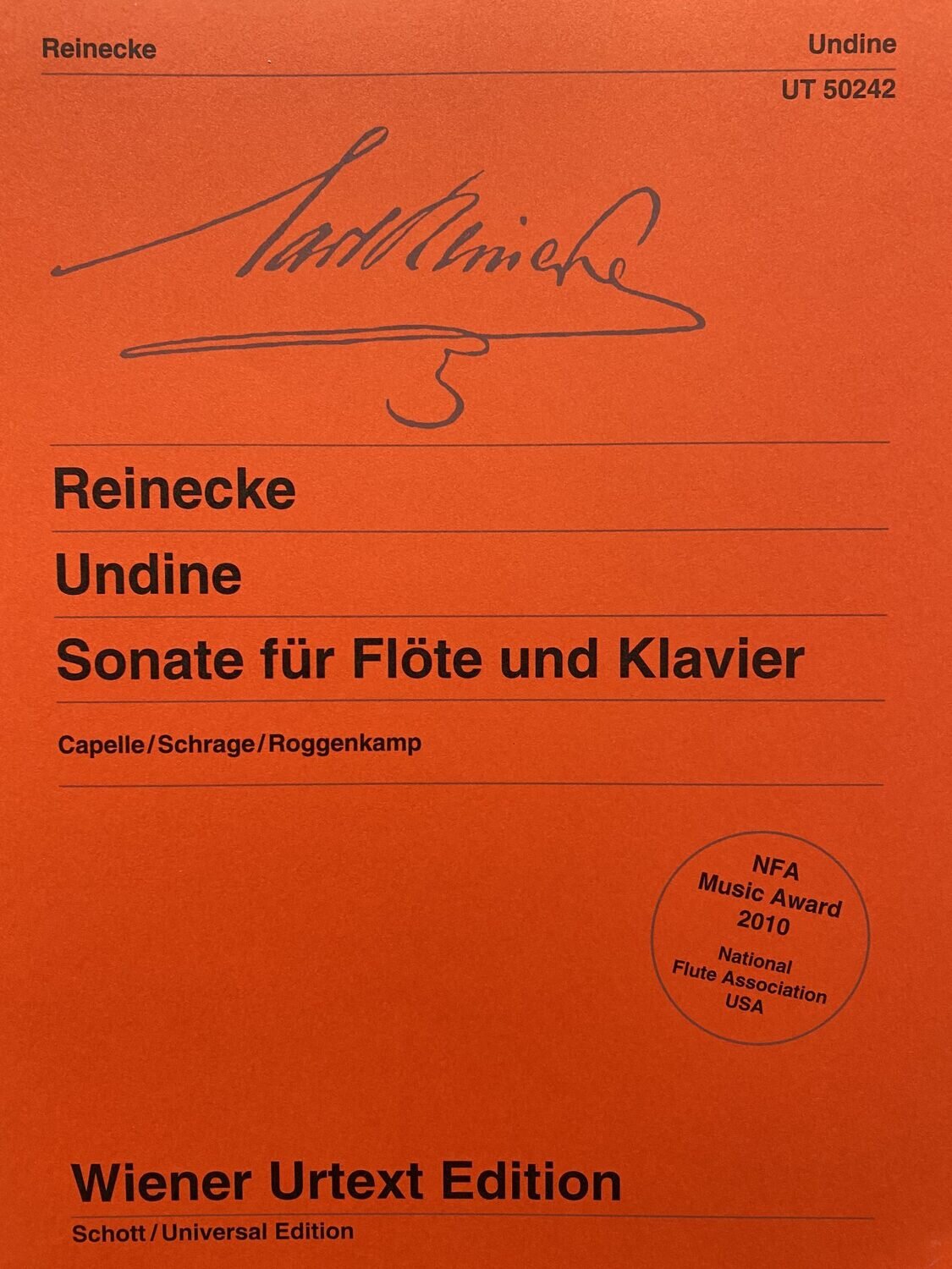 C. Reinecke - Undine - Sonate für Flöte und Klavier op. 167