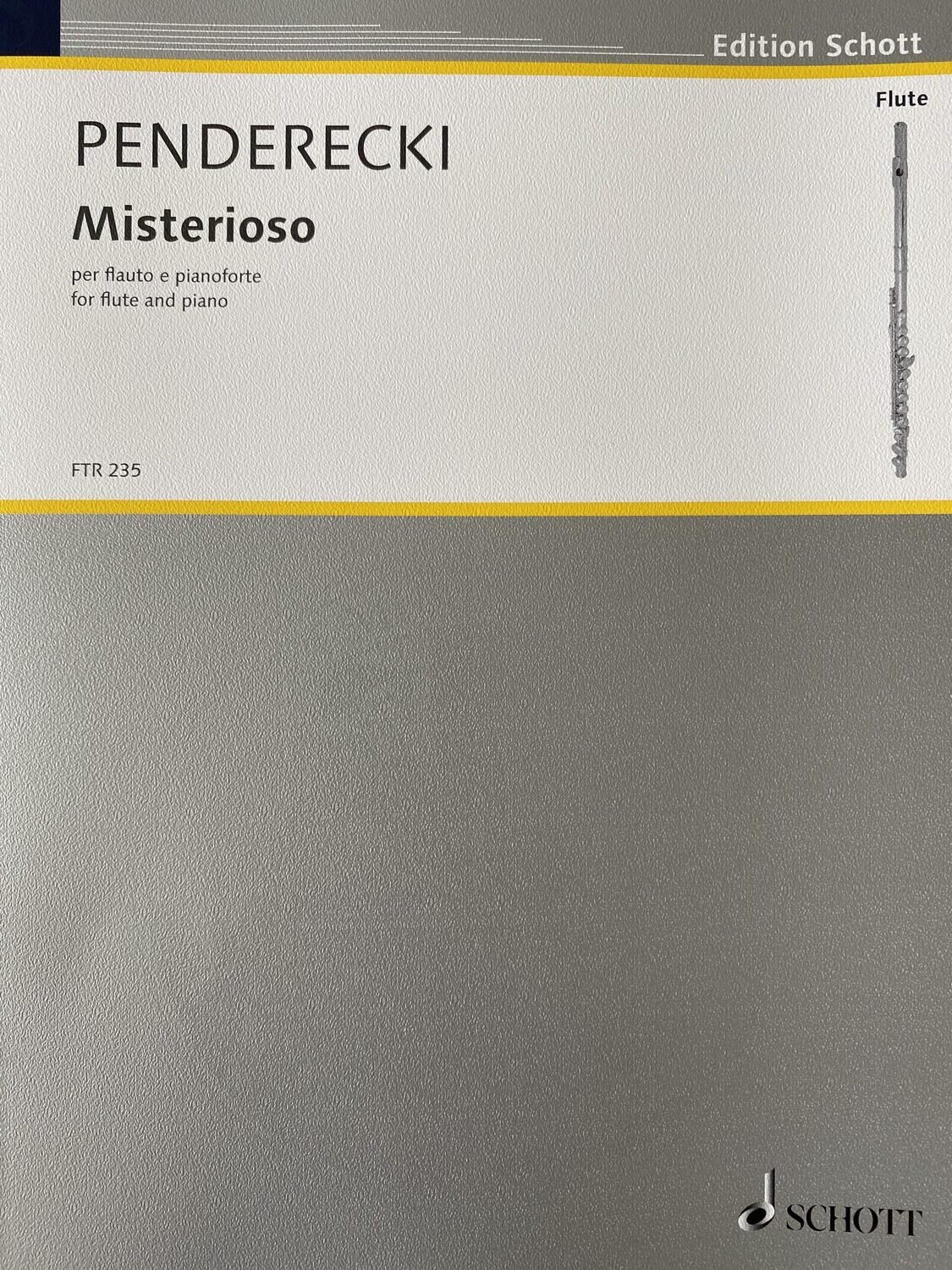 K. Penderecki - Misterioso