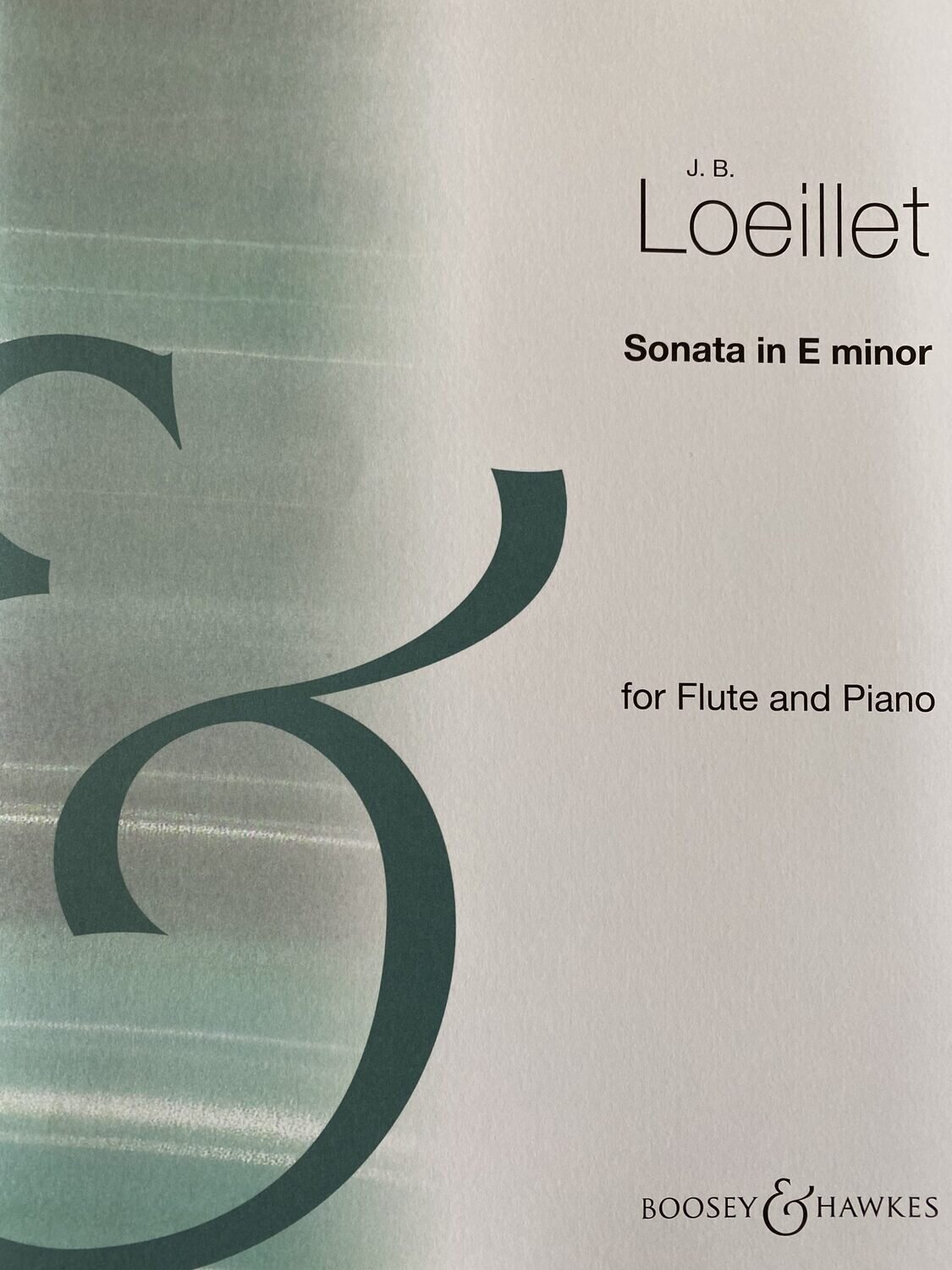 J.B. Loeillet - Sonata in e-Moll