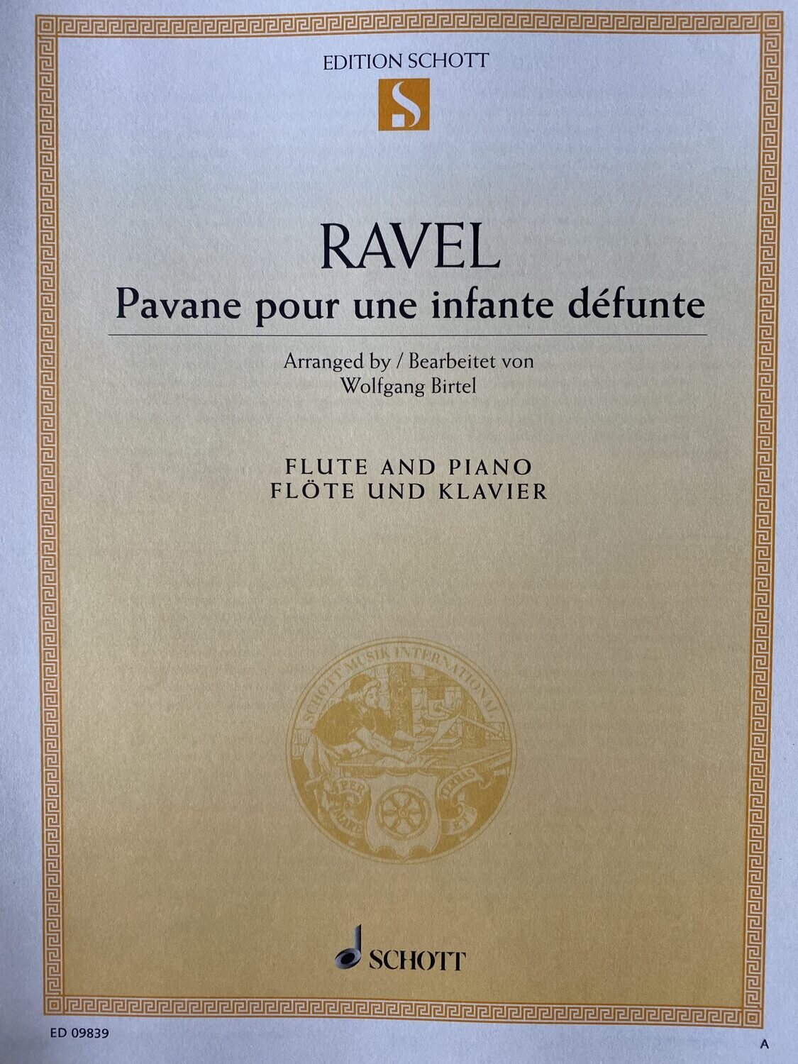 M. Ravel - Pavane pour une infante défunte