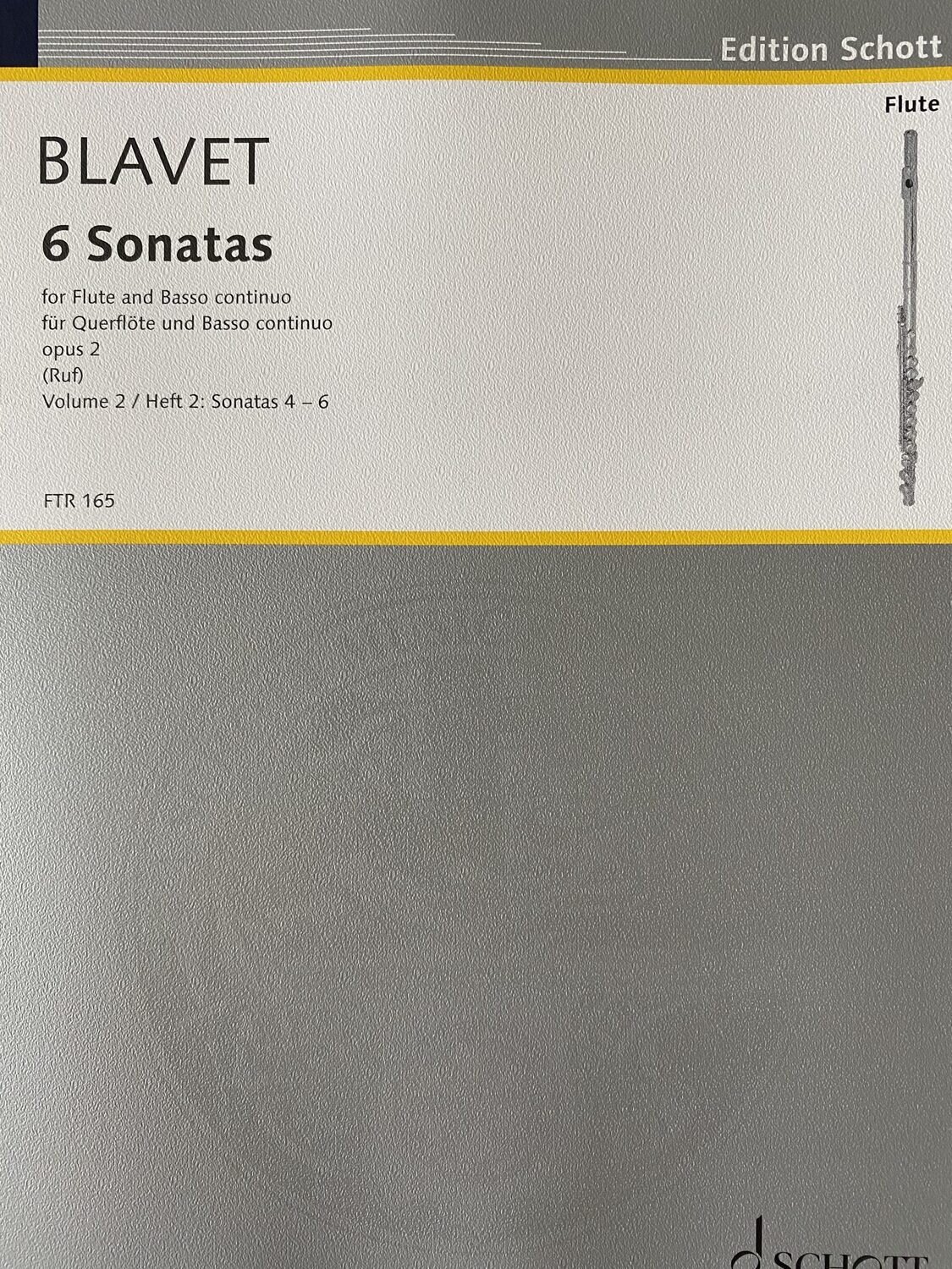 M. Blavet - 6 Sonatas opus 2 - Heft 2