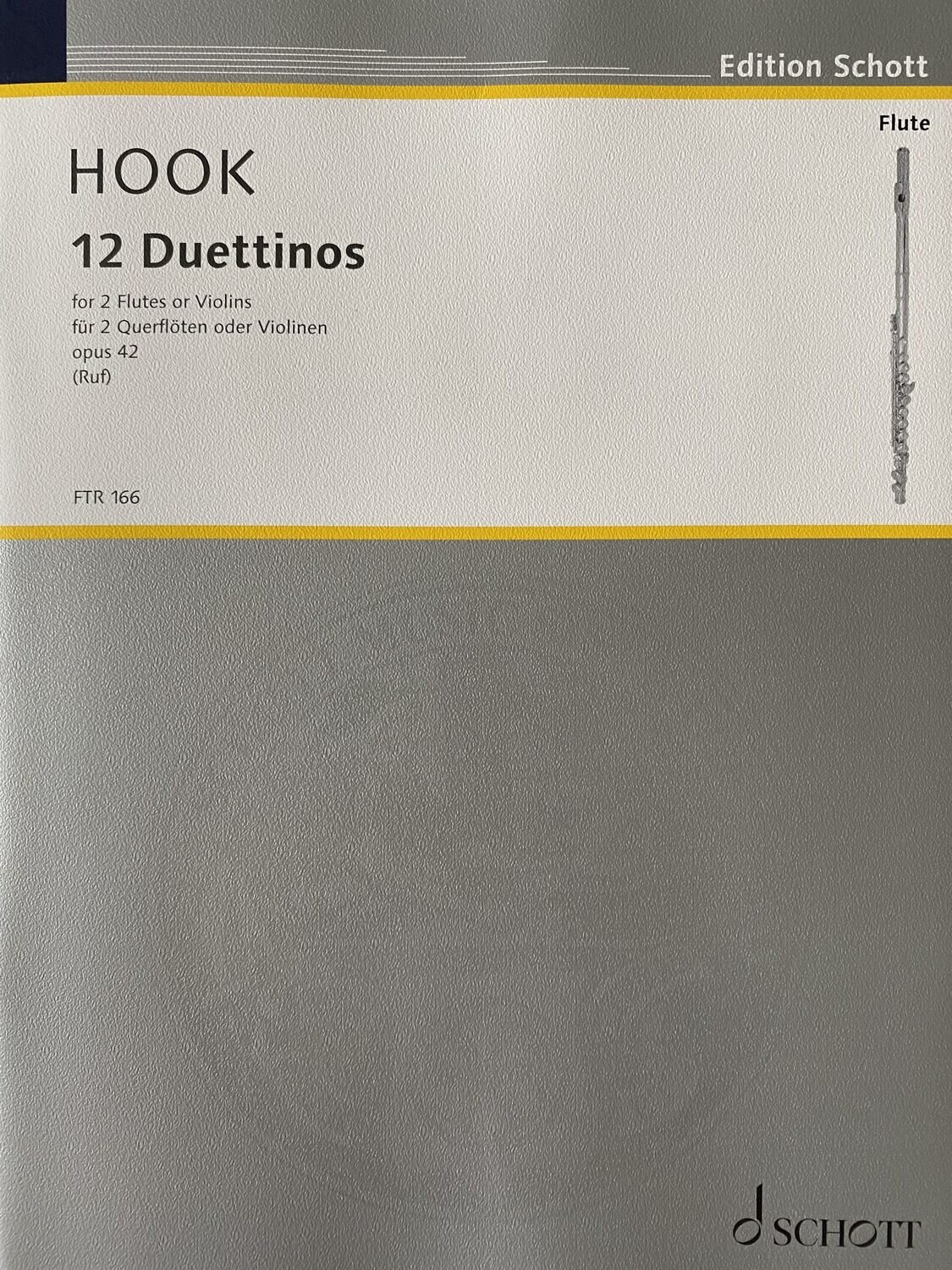 James Hook - 12 Duettinos - Opus 42