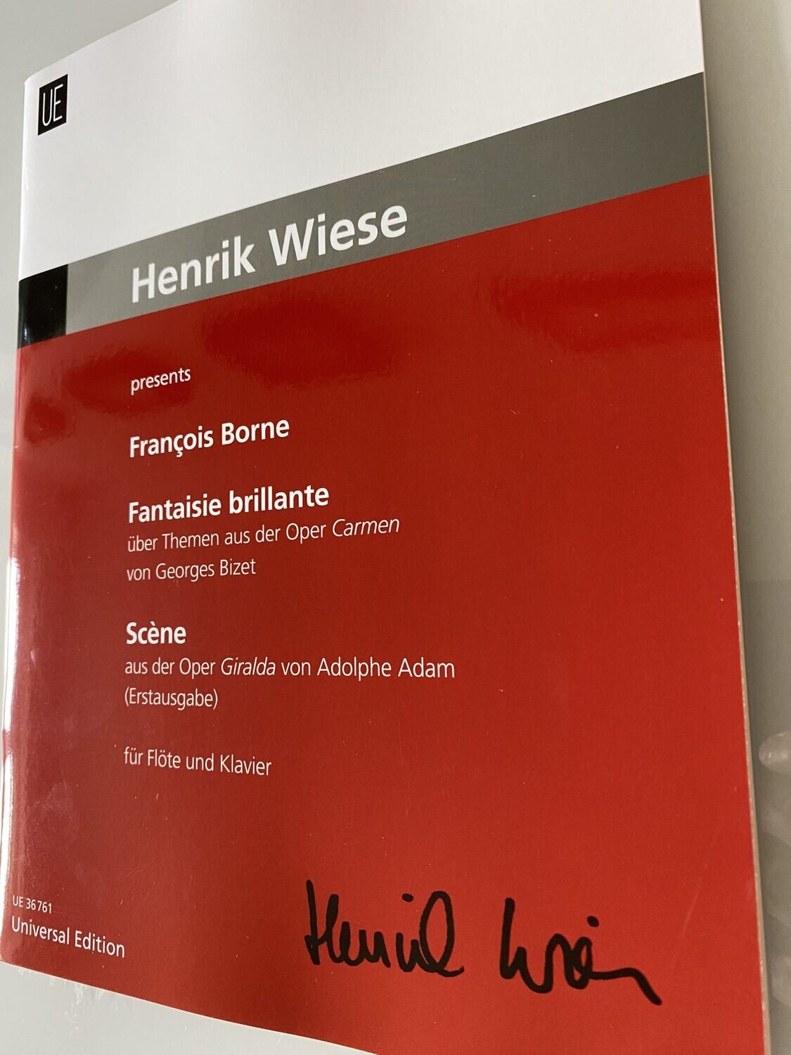 F. Borne / Henrik Wiese - Fantaisie brillante - Scène