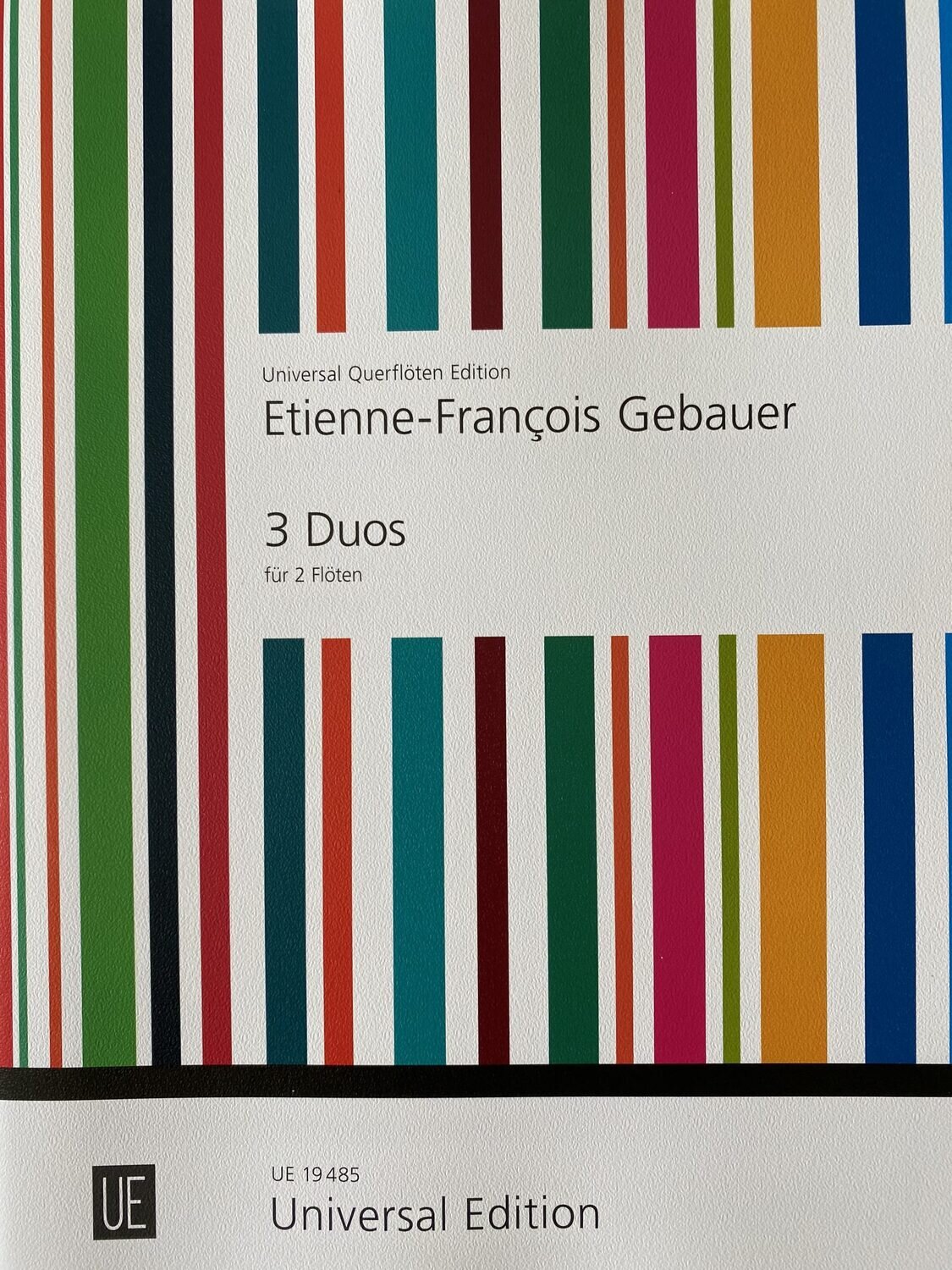 Etienne-Francois Gebauer - 3 Duos op. 24
