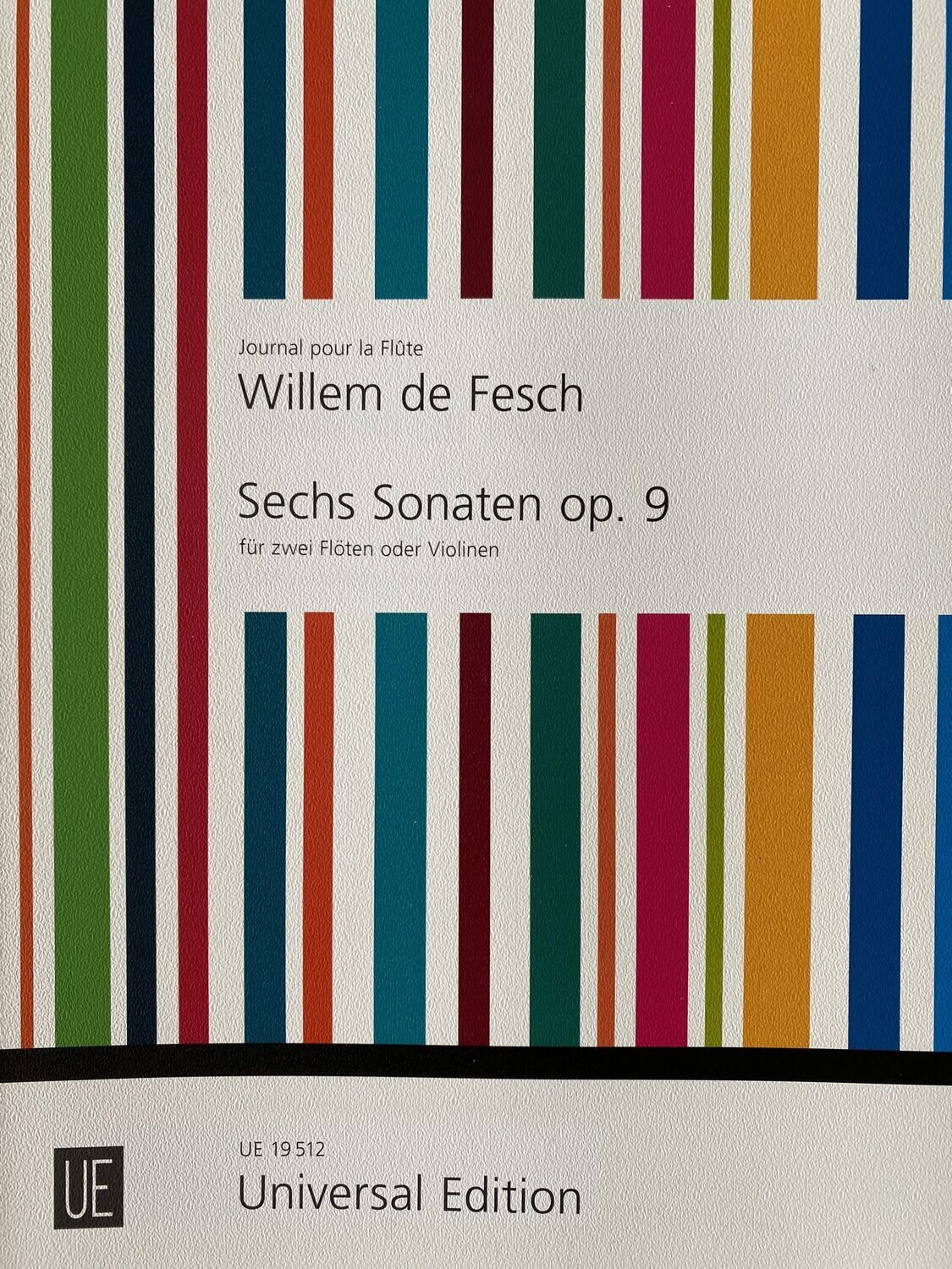 Willem de Fesch - Sechs Sonaten op. 9