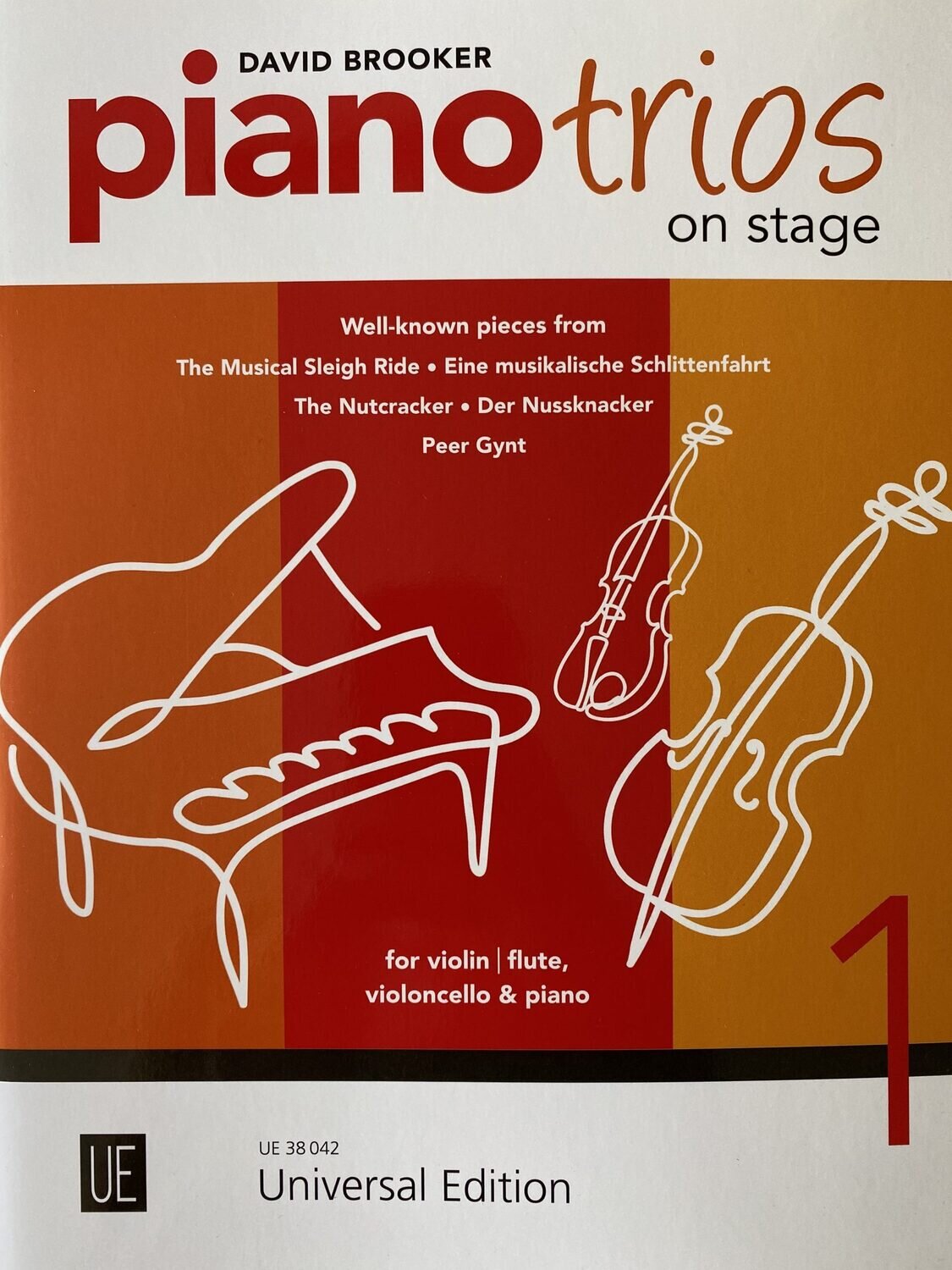 David Brooker - Piano Trios On Stage