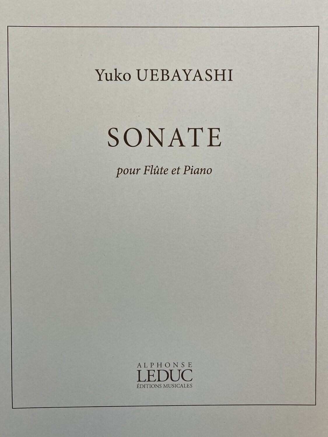 Yuko Uebayashi - Sonate