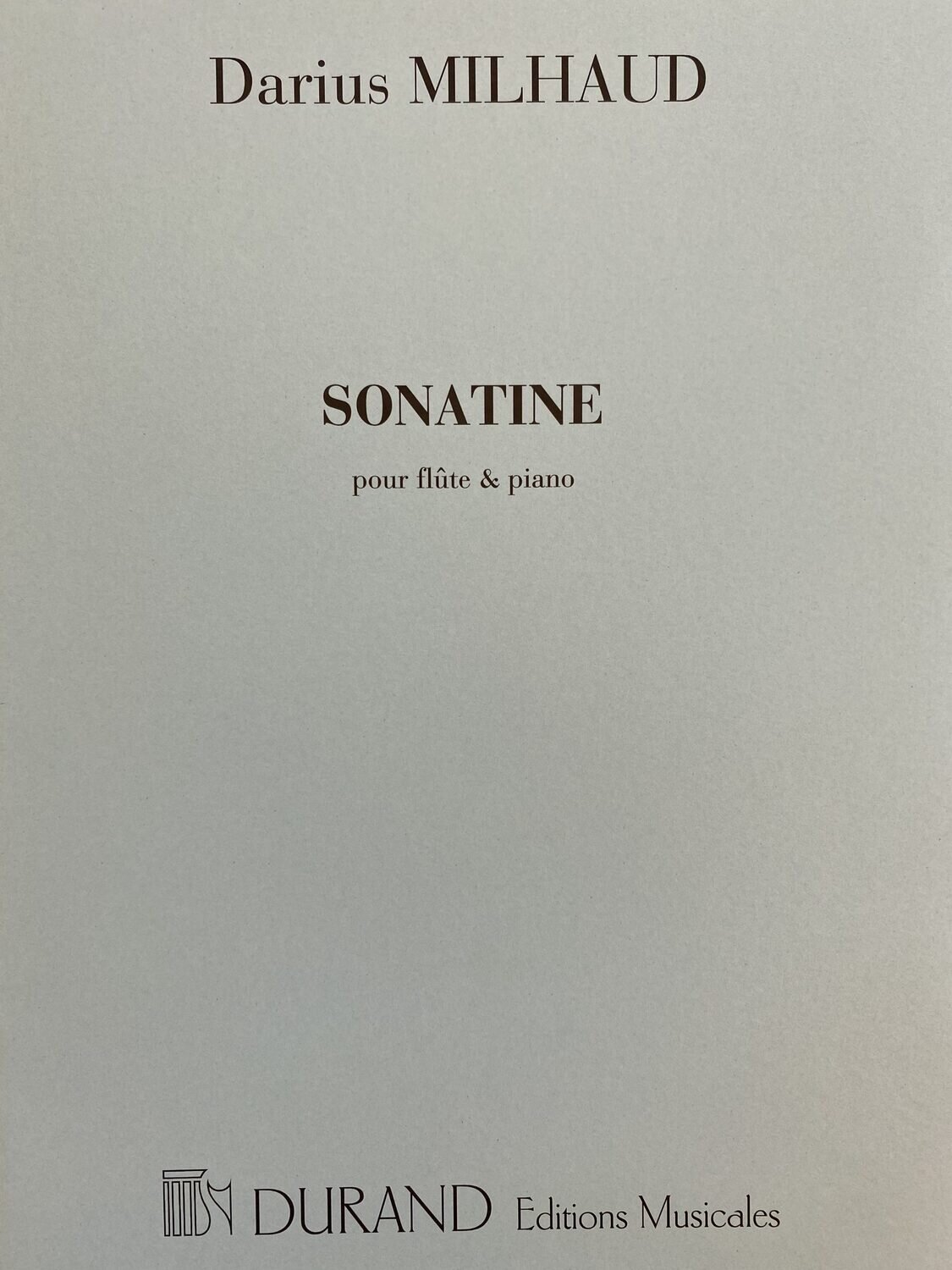Darius Milhaud - Sonatine