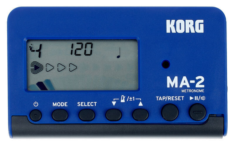 KORG digitales Metronom, MA-2 (blau/schwarz)