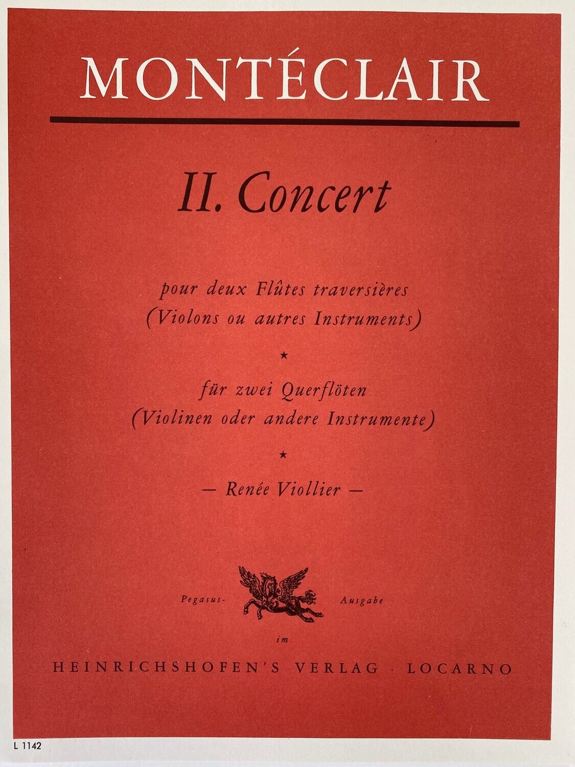 Michel P. de Montéclair - II. Concert