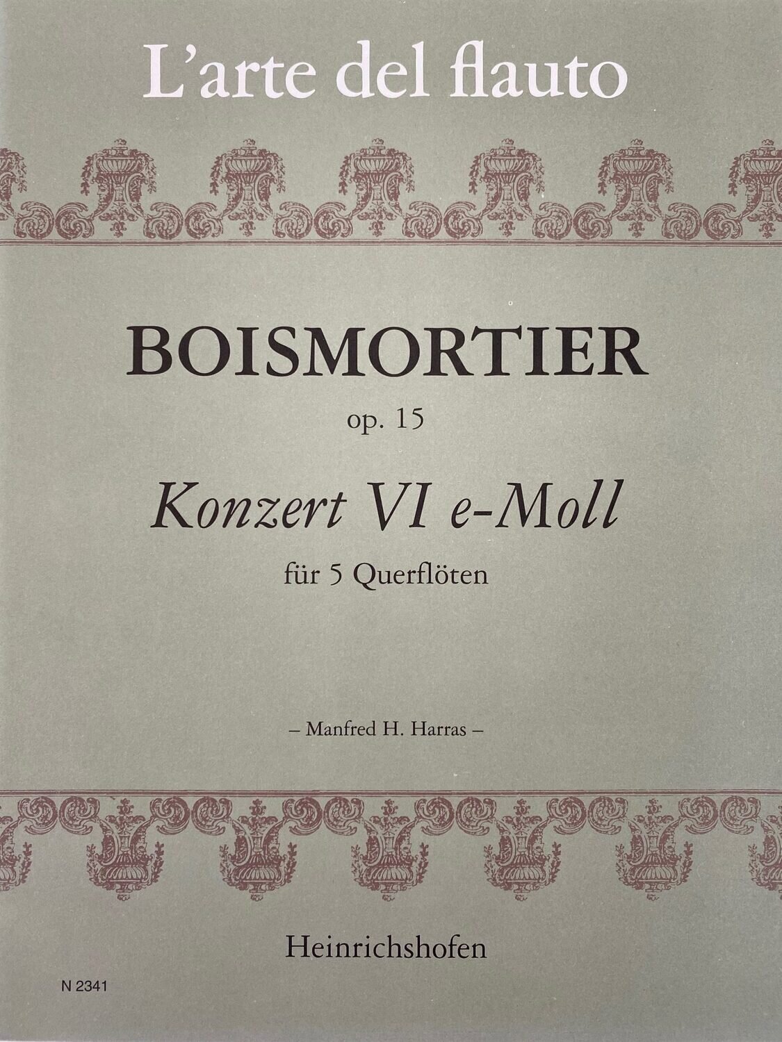 J.B. de Boismortier - Konzert VI e-Moll - op. 15