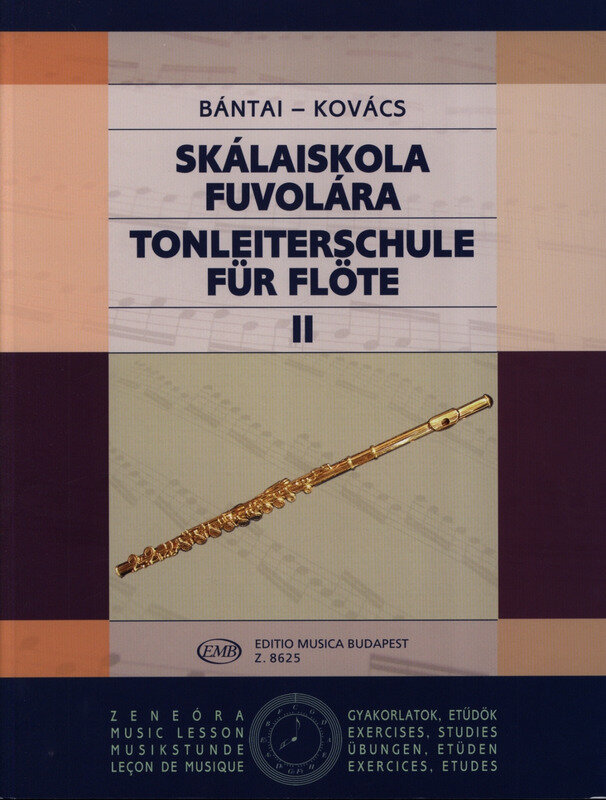 Bántai / Kovács - Tonleiterschule für Flöte - Band 2