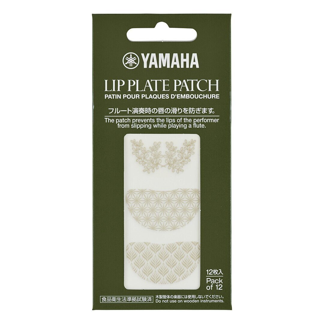 Yamaha "Lip Plate Patch" mit Muster