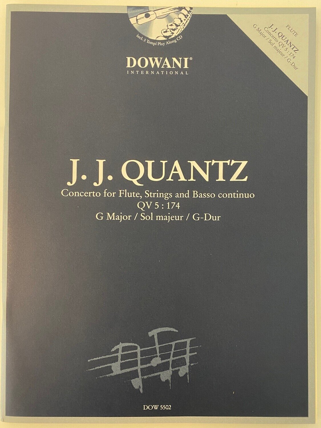 J.J. Quantz - Concerto for Flute, Strings and BC QV 5 : 174 - G-Dur