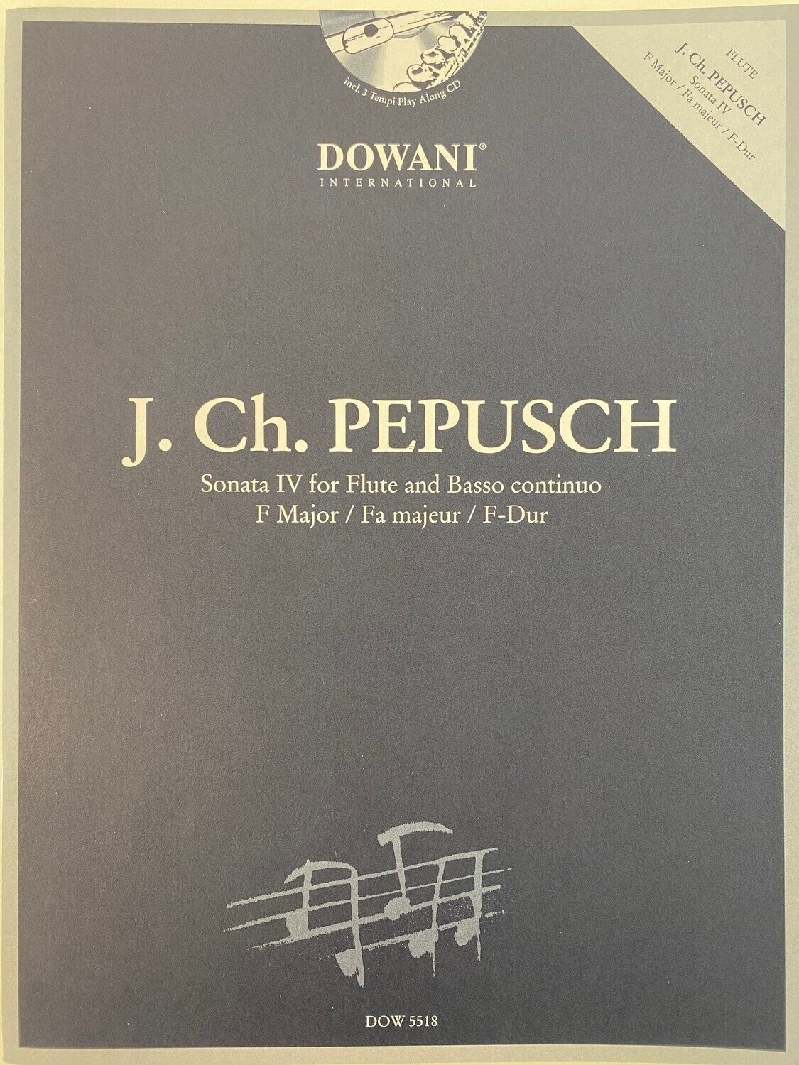 J.Ch. Pepusch - Sonata IV for Flute and Basso Continuo - F-Dur