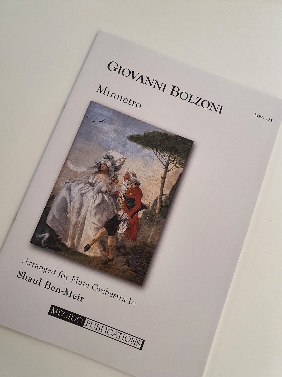 Giovanni Bolzoni - Minuetto - für Flötenensemble