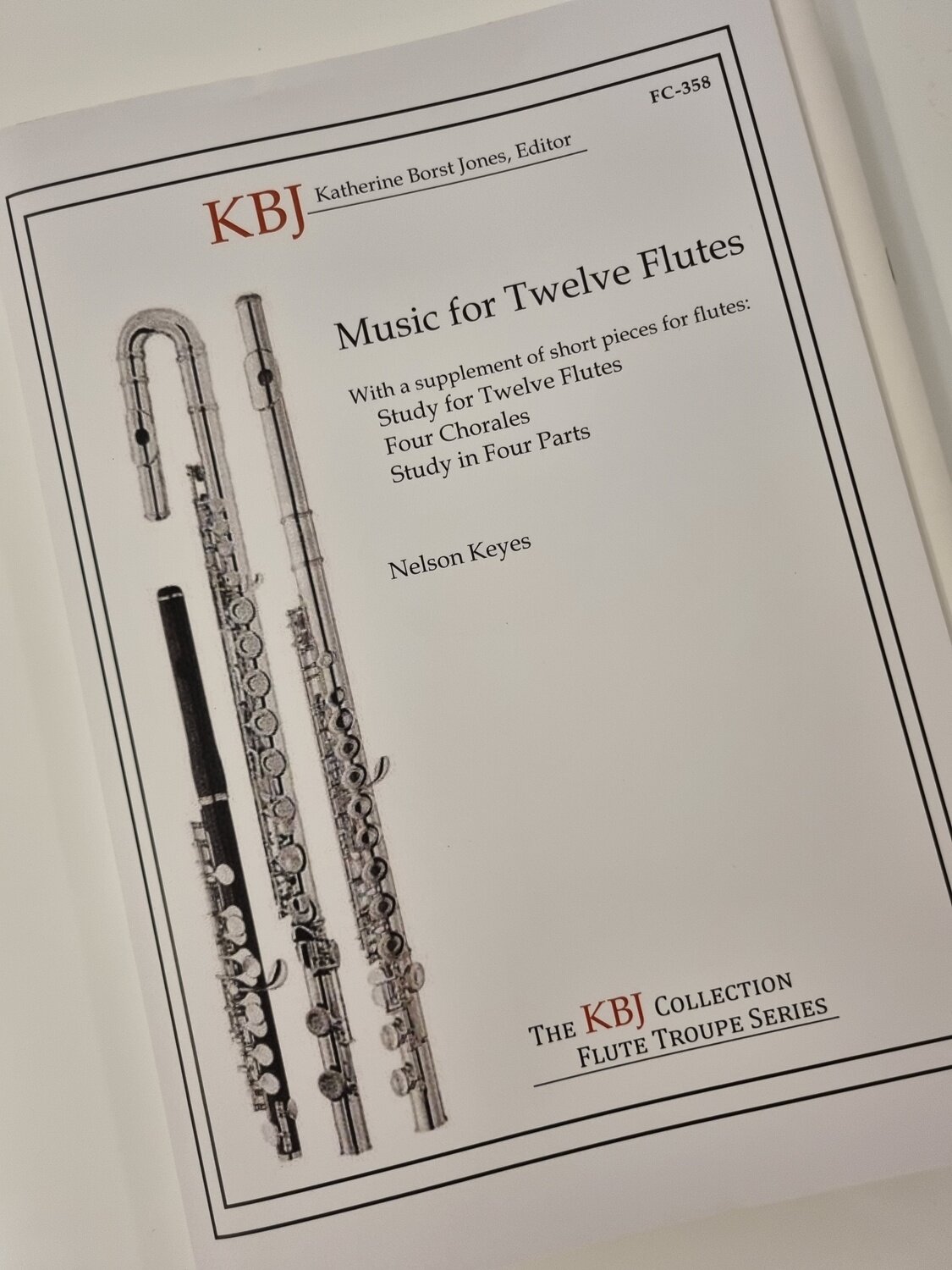 Nelson Keyes - Music for Twelve Flutes