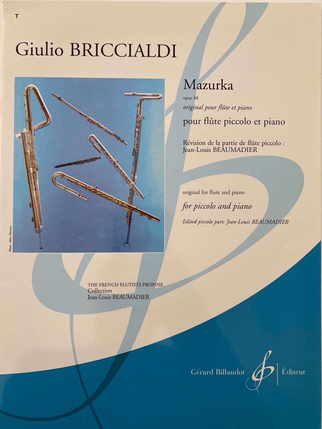Giulio Briccialdi - Mazurka - opus 88