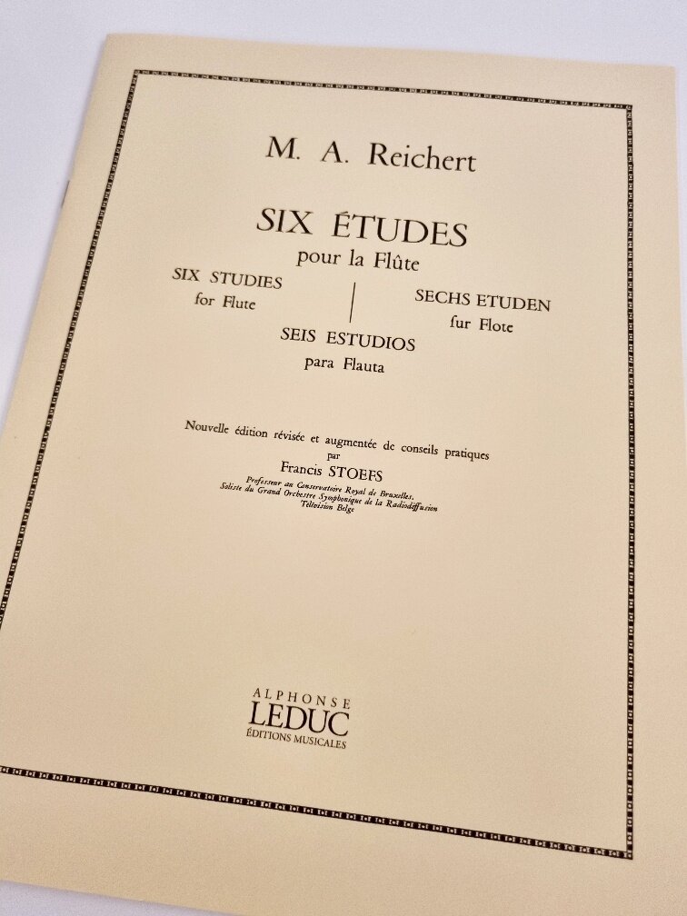 M.A. Reichert - Sechs Etüden für Flöte