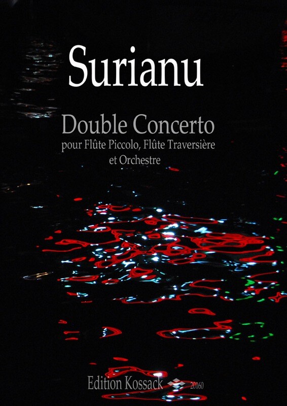 Horia Surianu - Doppelkonzert für Piccolo und Flöte (Klavierauszug)