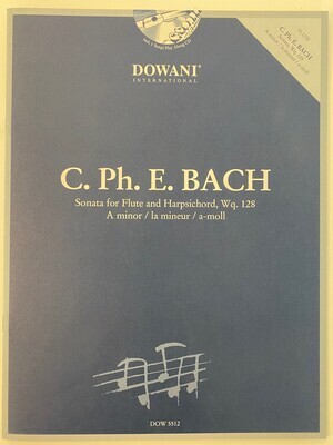 C.Ph. Telemann - Sonata for Flute and Harpsichord, Wq. 128 - a-moll