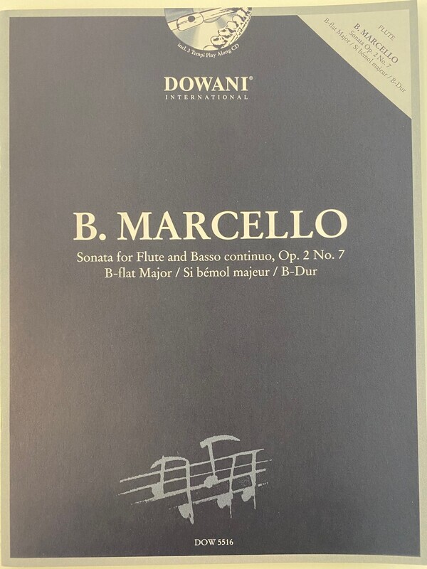 B. Marcello - Sonata for Flute and BC Op. 2 No. 7 - B-dur B. Marcello - Sonata for Flute and BC Op. 2 No. 7 - B-dur