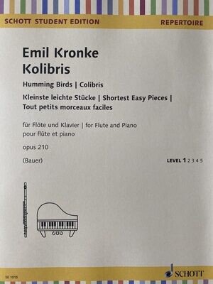 Emil Kronke - Kolibris - Kleinste leichte Stücke - opus 210