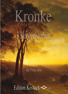 Kronke - 3 Konzertstudien op. 188