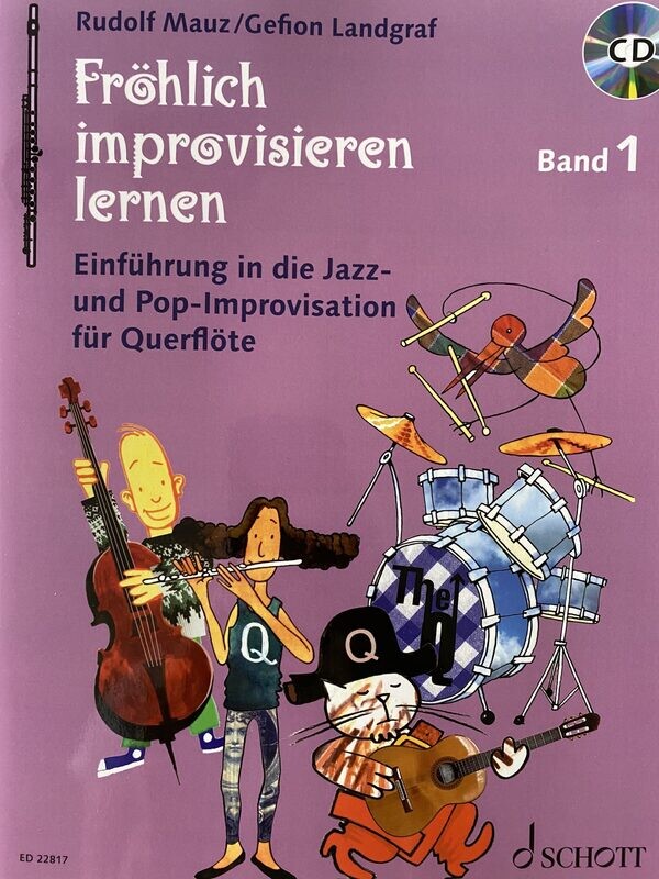 Rudolf Mauz / Gefion Landgraf - Fröhlich improvisieren lernen - Band 1