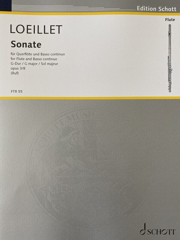 J.B. Loeillet - Sonate in G-Dur opus 3/8 J.B. Loeillet - Sonate in G-Dur opus 3/8