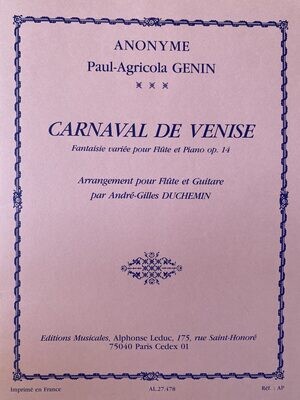 Genin - Carnaval De Venise op. 14