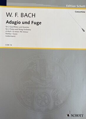  Adagio und Fuge - W.F. Bach